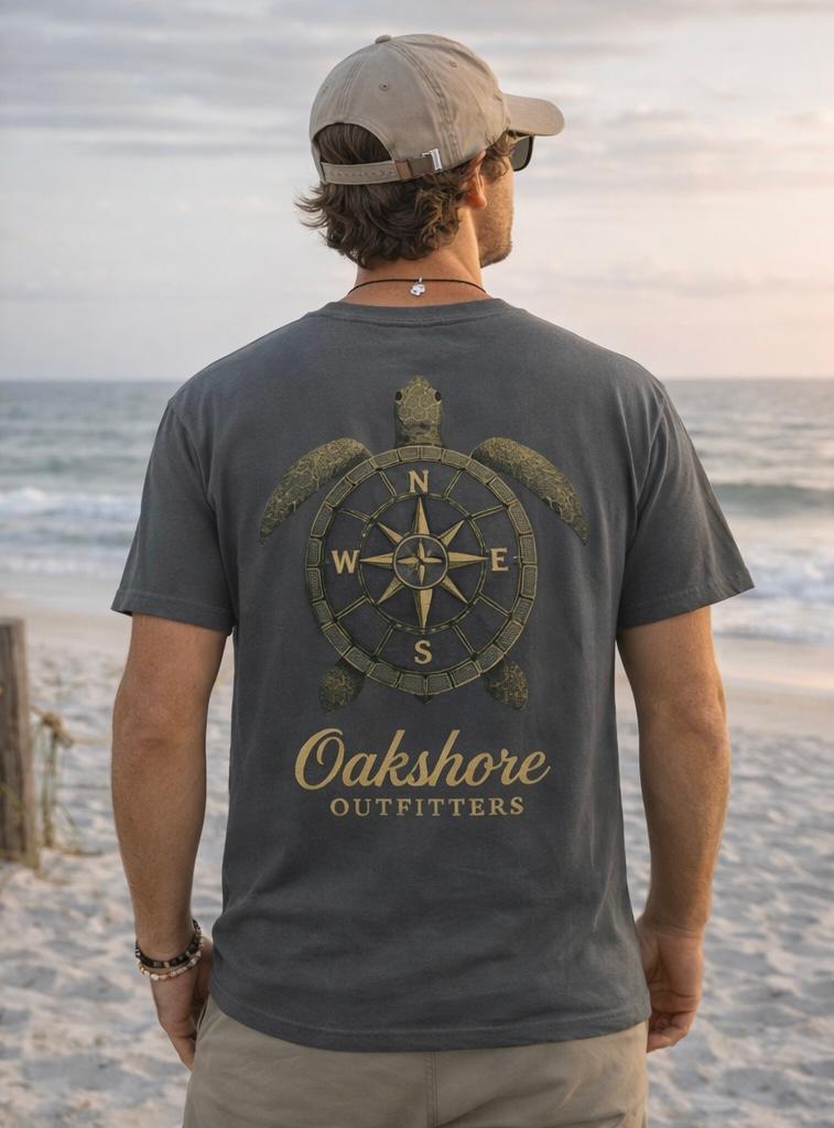 Compass Turtle Tee