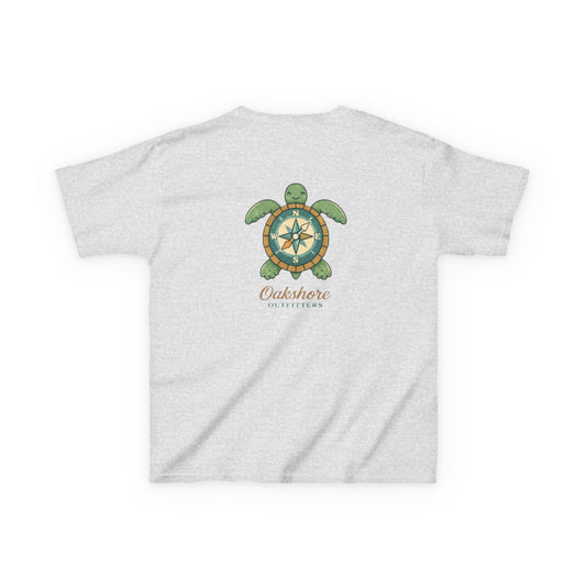 Kids Sea Turtle Compass Tee