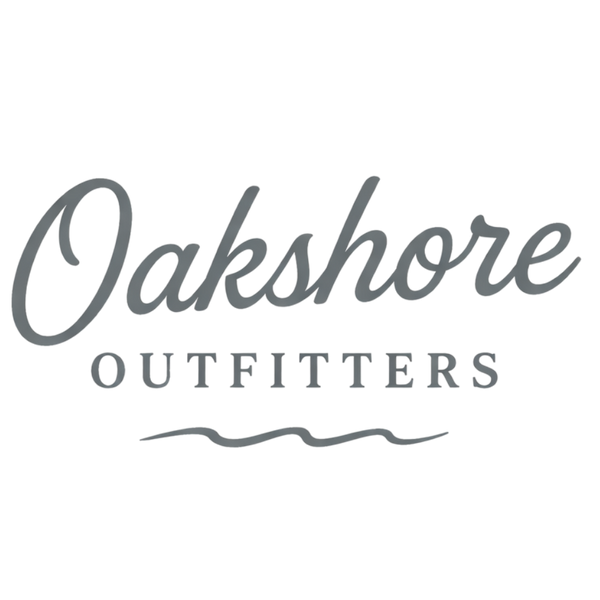 Oakshore Outfitters logo on a white background